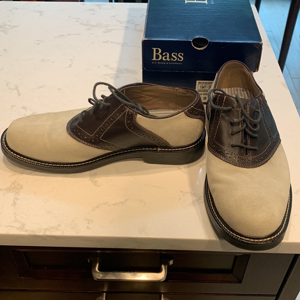 G.H. Bass Men’s Gosselin Classic Oxford Shoes